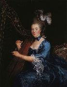 Portrait of Genevieve Rinteau de Verrieres, Mistress of Maurice de Saxe